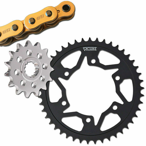 Vortex Honda CBR1000RR 06-16 V3 2.0 Gold Chain Sprocket Kit 15-44 G520RX3